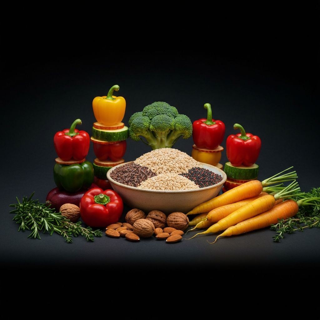 Diverse energy-rich whole foods